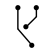 Two lines that look like PCB traces.